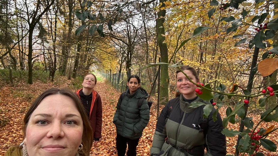 YWTS members in the Teutoburger Wald