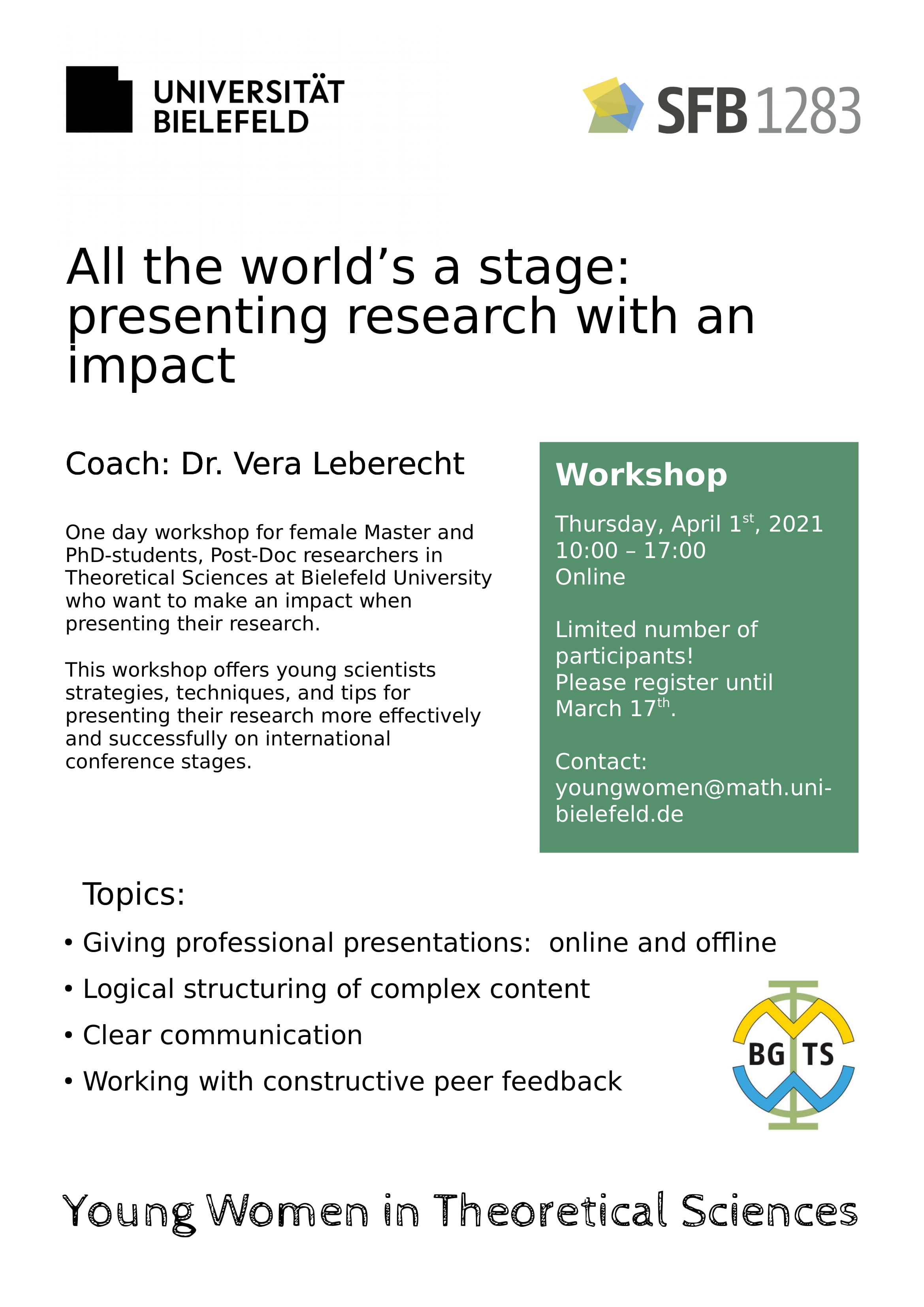 Poster-Workshop